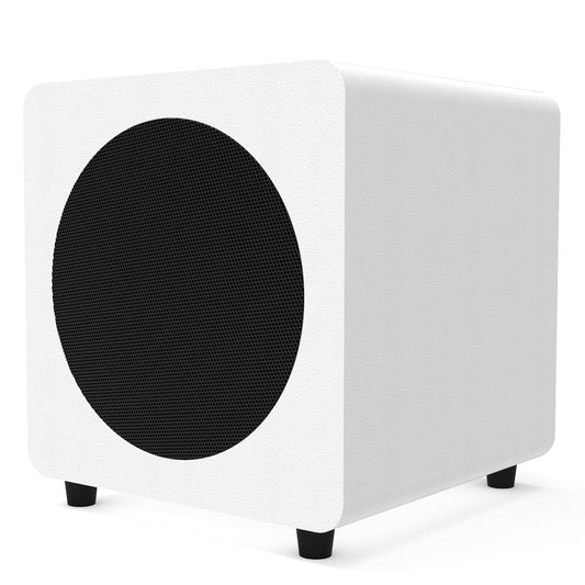 Kanto - SUB8 8-Inch Sealed Powered Subwoofer (Matte White) - Serious Techies