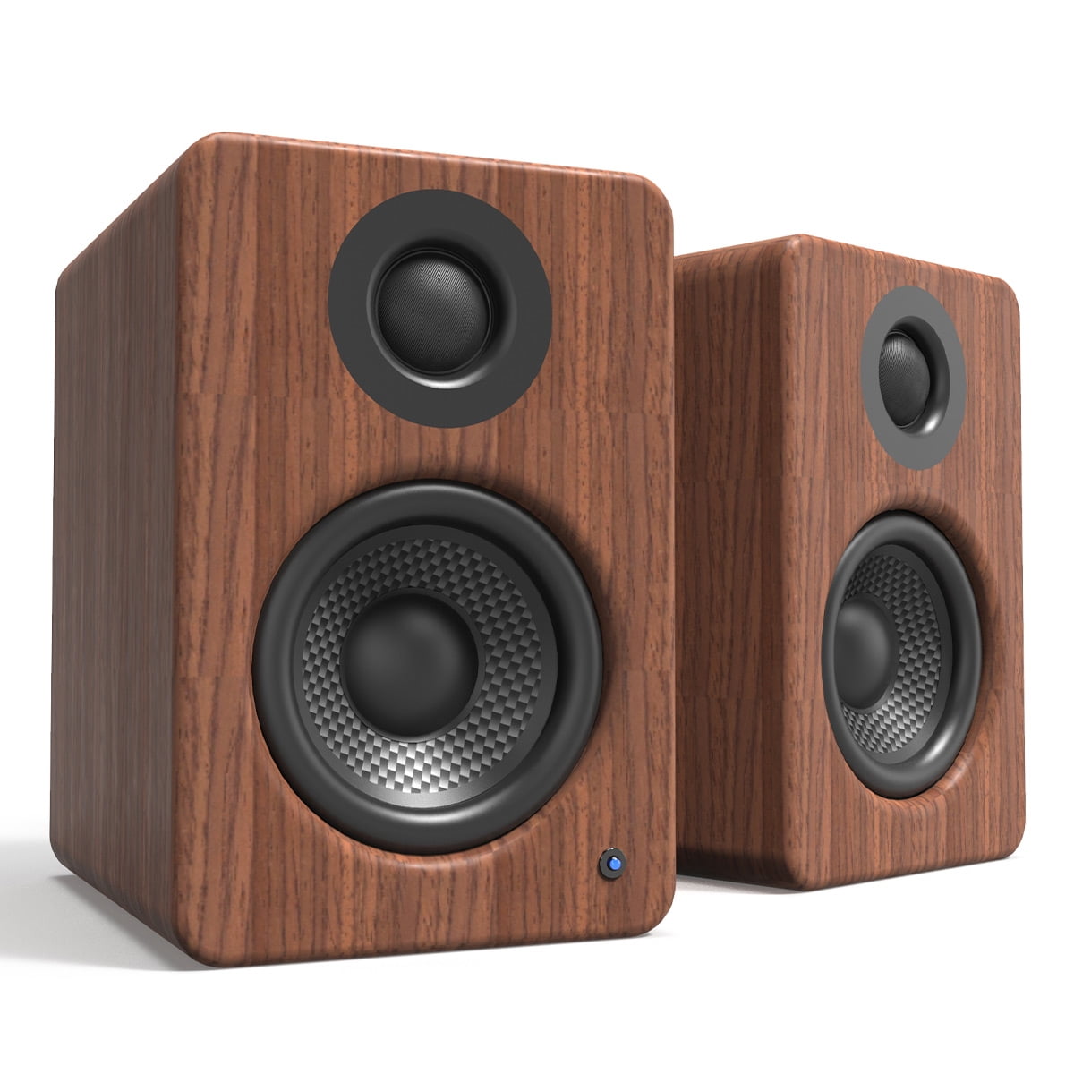 Kanto - YU2 Powered Desktop Speakers - Pair (Walnut) - Serious Techies
