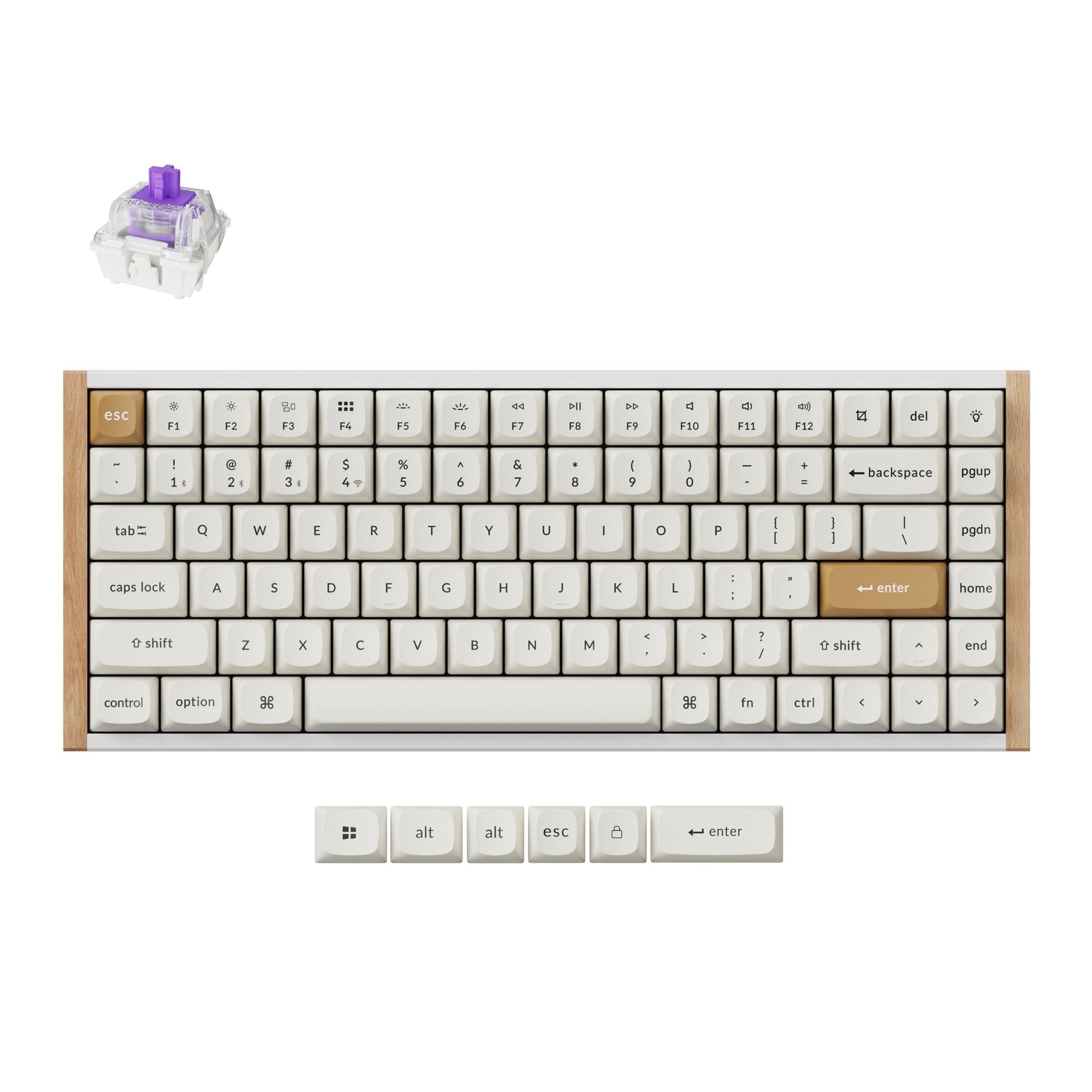 Keychron - K2 HE Rapid Trigger Wireless Custom Mechanical Keyboard with Hall Effect Gateron Double-Rail Magnetic Switch, QMK 2.4 Ghz Bluetooth 5.2 RGB Compatible with Mac Windows Linux - Serious Techies