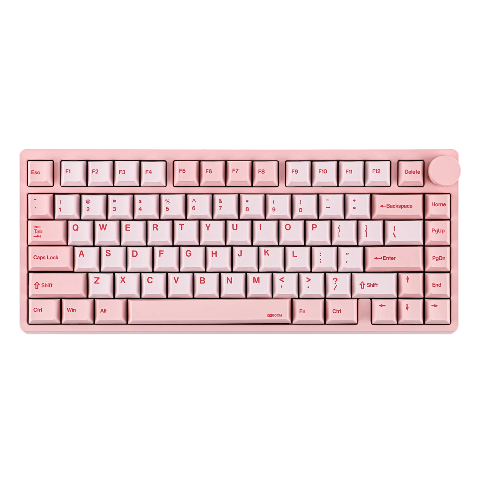 KiiBOOM - Moonshadow V2 V2 75% QMK&VIA Wired Usb-C/Bt5.0/2.4Ghz Wireless Hot-Swap Aluminum Mechanical Gaming Keyboard with FR4 Plate