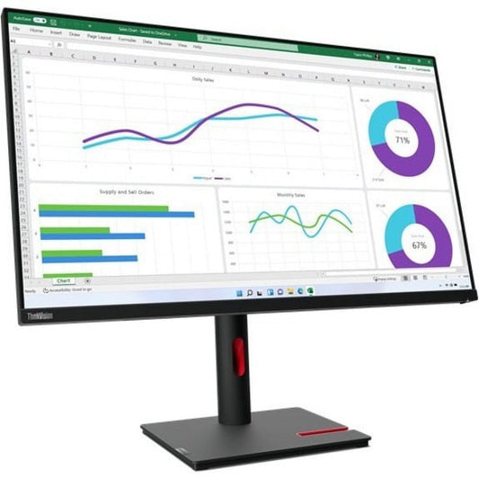 Lenovo - ThinkVision T32H-30 32" WQHD 2560X1440 60Hz 4Ms LCD IPS Monitor - Serious Techies