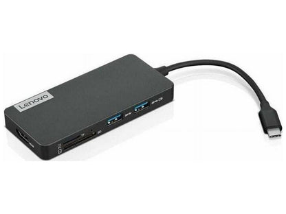 Lenovo - USB-C 7-In-1 Laptop Docking Station, Retail Packaging, with Accessories Included - Serious Techies