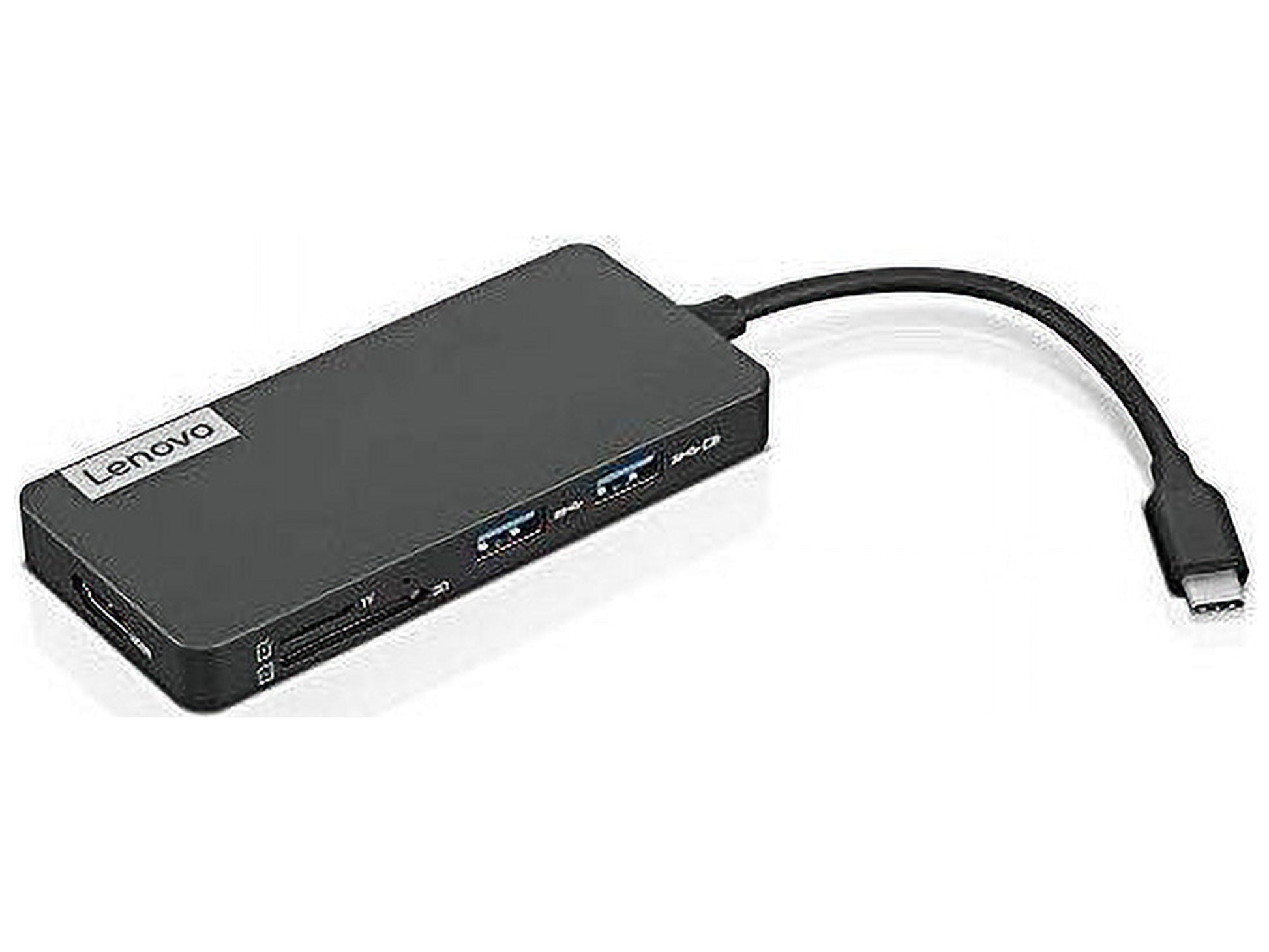 Lenovo - USB-C 7-In-1 Laptop Docking Station, Retail Packaging, with Accessories Included - Serious Techies