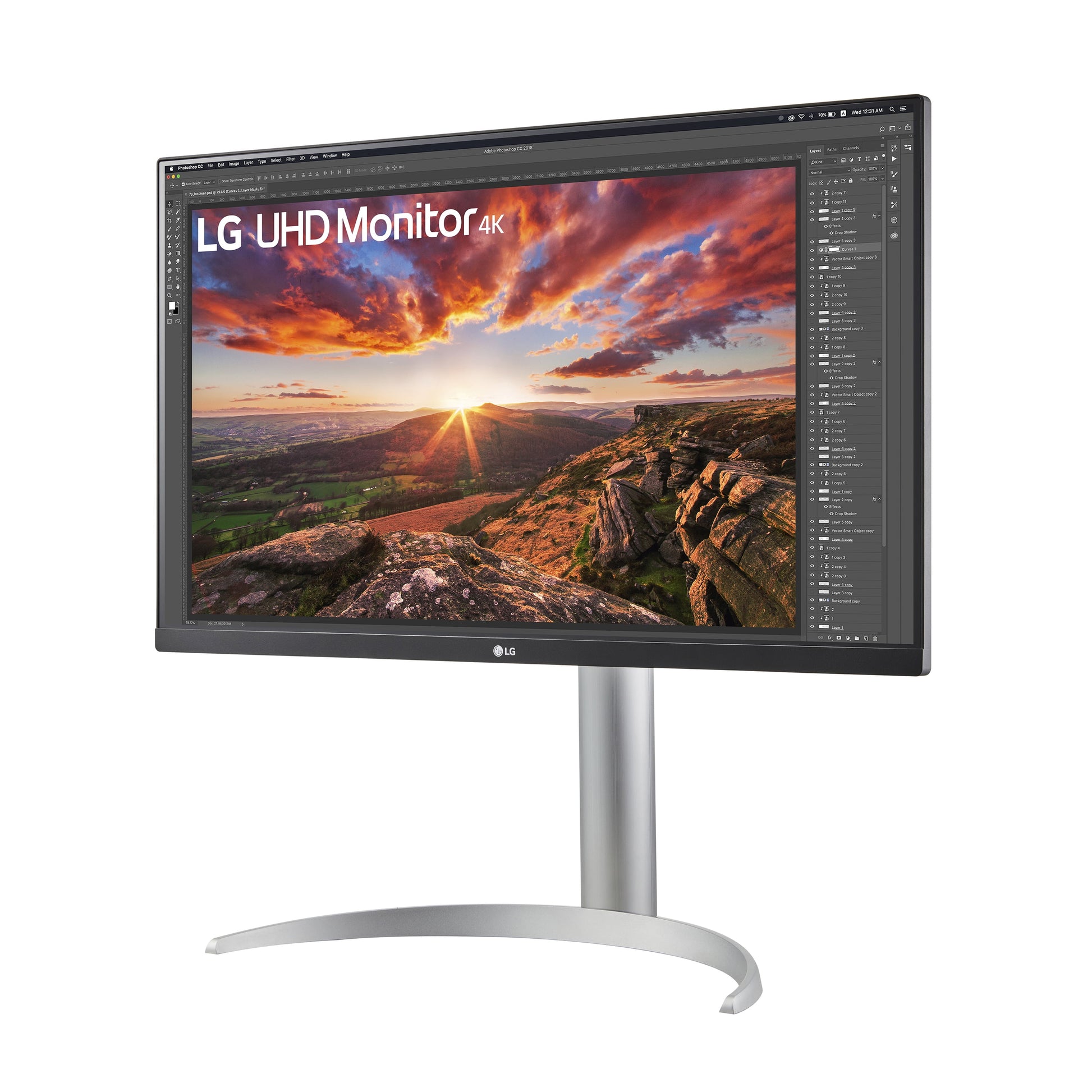 LG - 27" Class IPS 4K UHD VESA HDR400 USB-C Monitor - 27UP850-W - Serious Techies