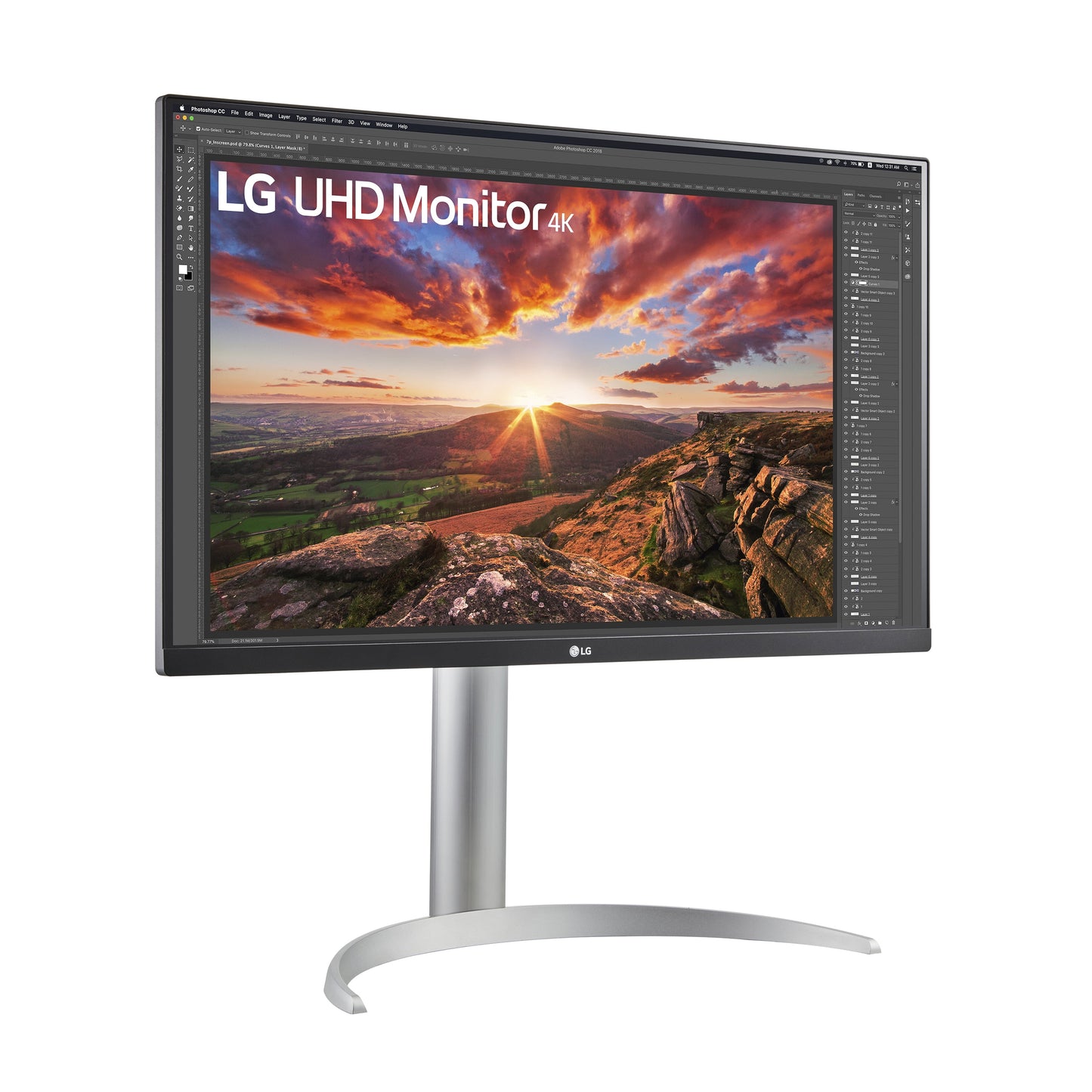 LG - 27" Class IPS 4K UHD VESA HDR400 USB-C Monitor - 27UP850-W - Serious Techies
