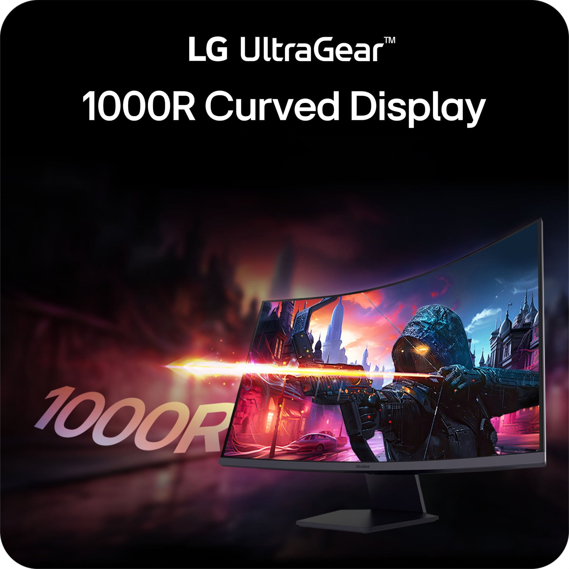 LG - 32" Ultragear QHD AMD Freesync Curved Gaming Monitor, 180Hz, 1Ms, Black, 32G60WA-B - Serious Techies