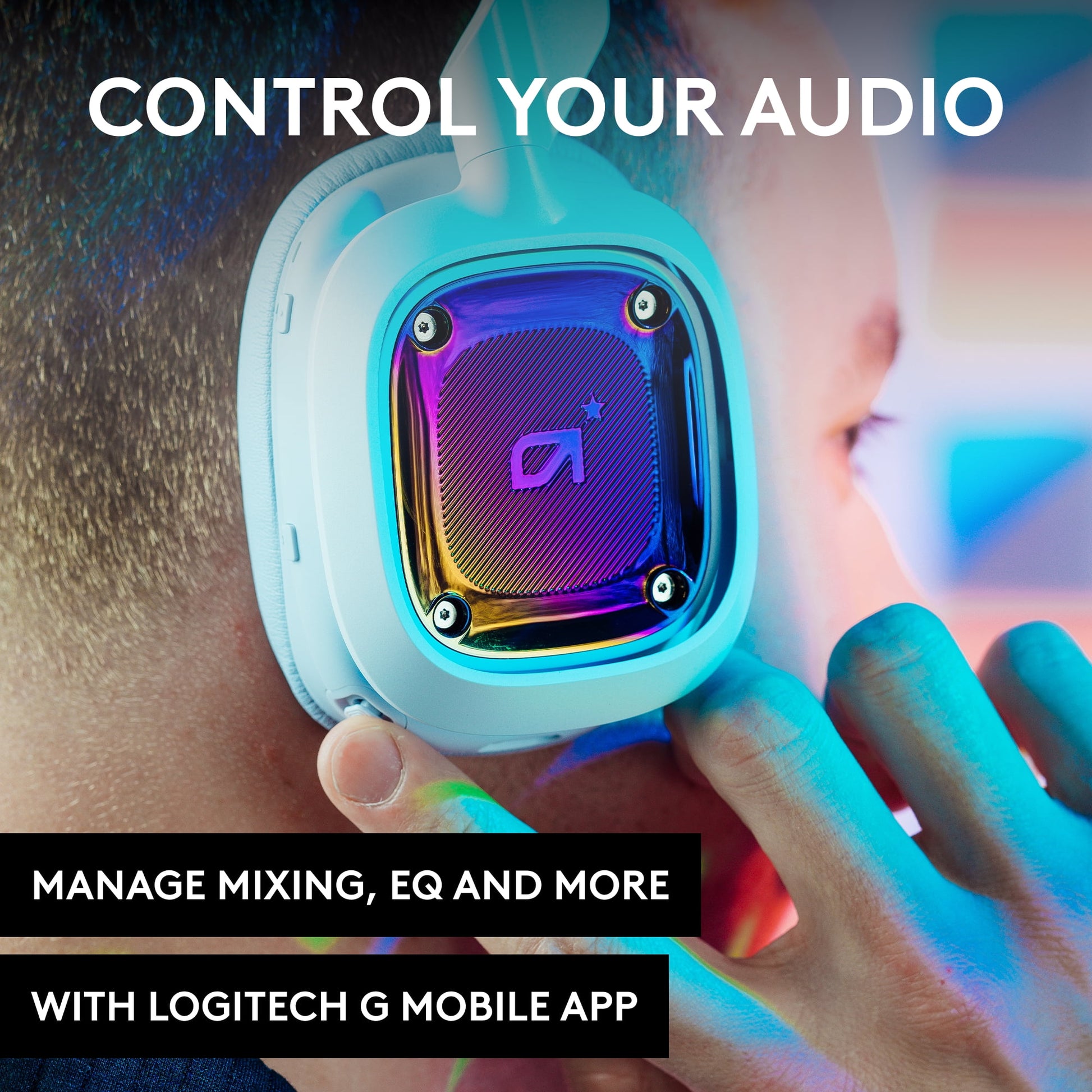 Logitech - G Astro A30 LIGHTSPEED Wireless Gaming Headset Omnidirectional White - Serious Techies