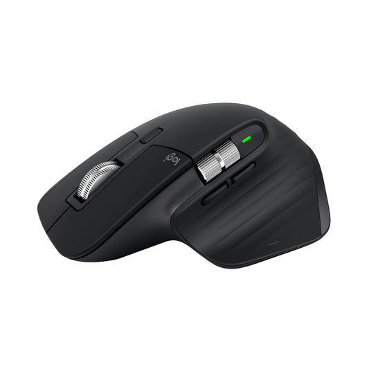 MX Master 3S, Wireless Performance Mouse, Ergo, 8K DPI, Quiet Clicks, USB-C, Black _Serious Techies