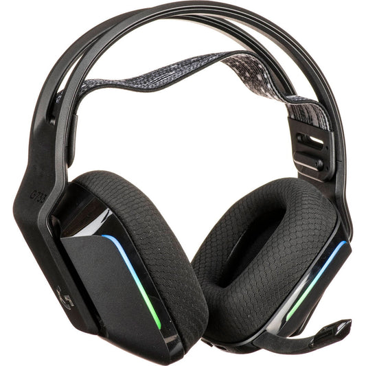 Logitech - G733 LIGHTSPEED Wireless Gaming Headset with Suspension Headband, LIGHTSYNC RGB, Blue VO!CE Mic Technology and PRO-G Audio Drivers, Black - Serious Techies