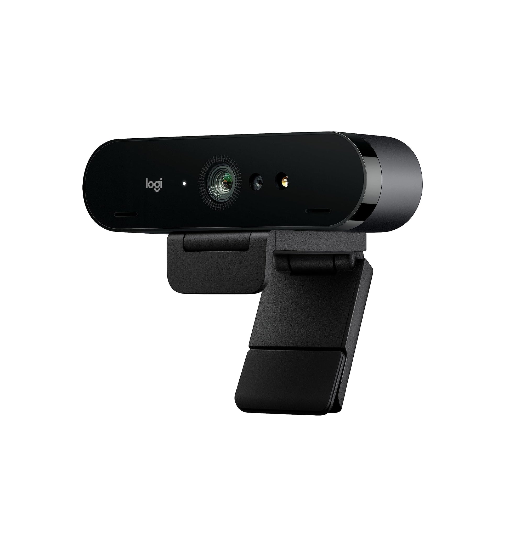 Logitech - Brio 4K Webcam, Ultra 4K HD Video Calling, Noise-Canceling Mic, HD Auto Light Correction, Wide Field of View, Works with Microsoft Teams, Zoom, Google Voice, Pc/Mac/Laptop/Macbook/Tablet