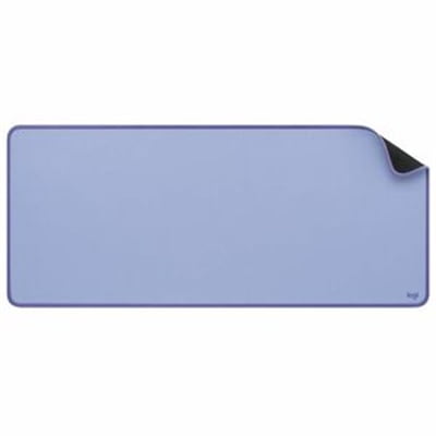 Logitech - Desk Mat - Studio Series with Anti-Slip Base, Spill-Resistant Durable Design, Fine Weave Material for a Friction-Free Surface, 27.56" Length x 11.81" Width x 0.079" Thickness Lilac - Serious Techies