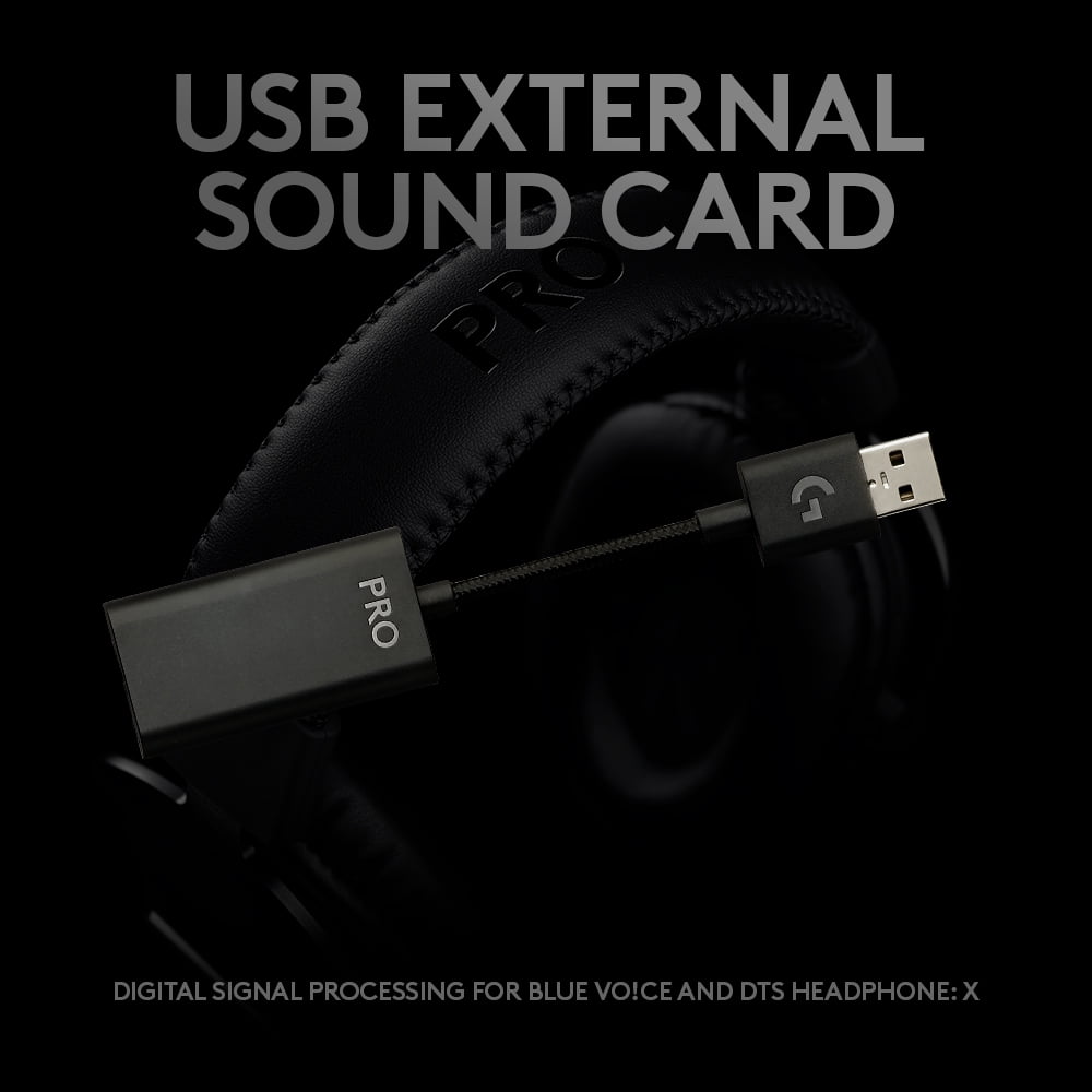 Logitech - G PRO X Gaming Headset (2Nd Generation) with Blue VO!CE, DTS Headphone:X 7.1 and 50 Mm PRO-G Drivers, for Pc,Xbox One,Xbox Series X|S,PS5,PS4, Nintendo Switch, Black - Serious Techies