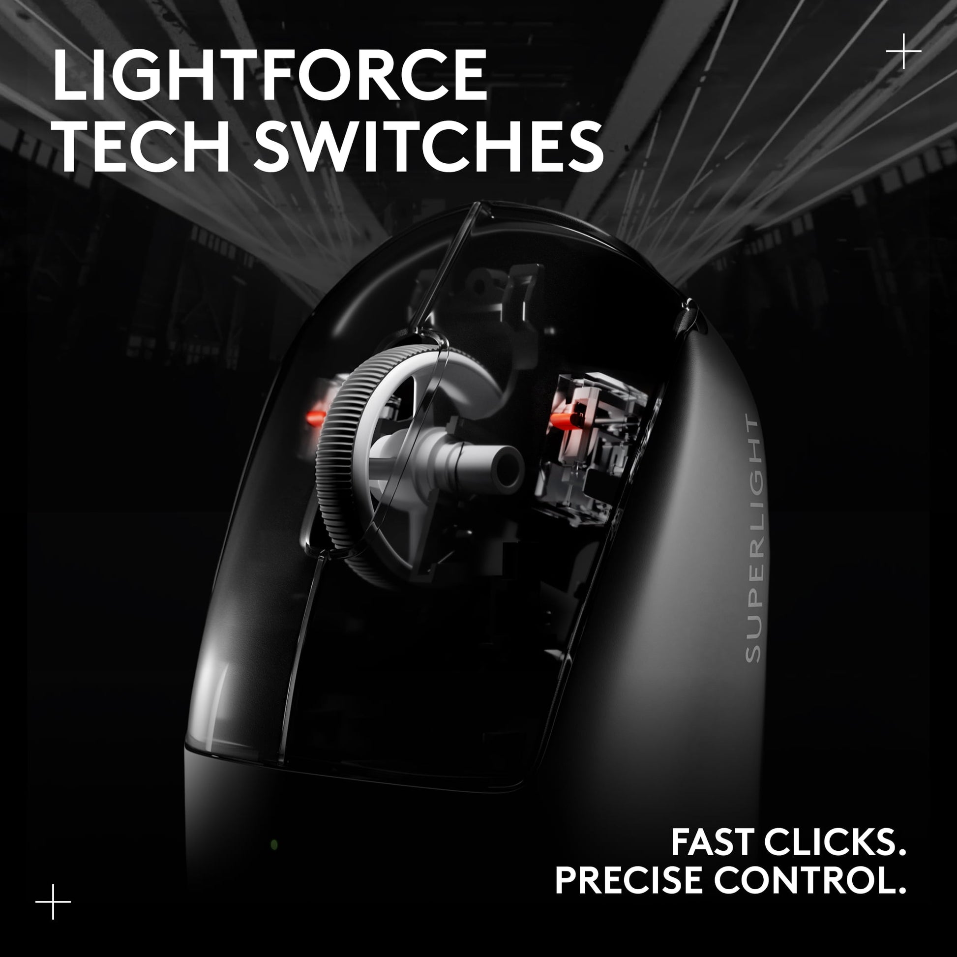 G Pro X Superlight 2 Lightspeed Wireless Gaming Mouse, Lightweight, Black - Serious Techies