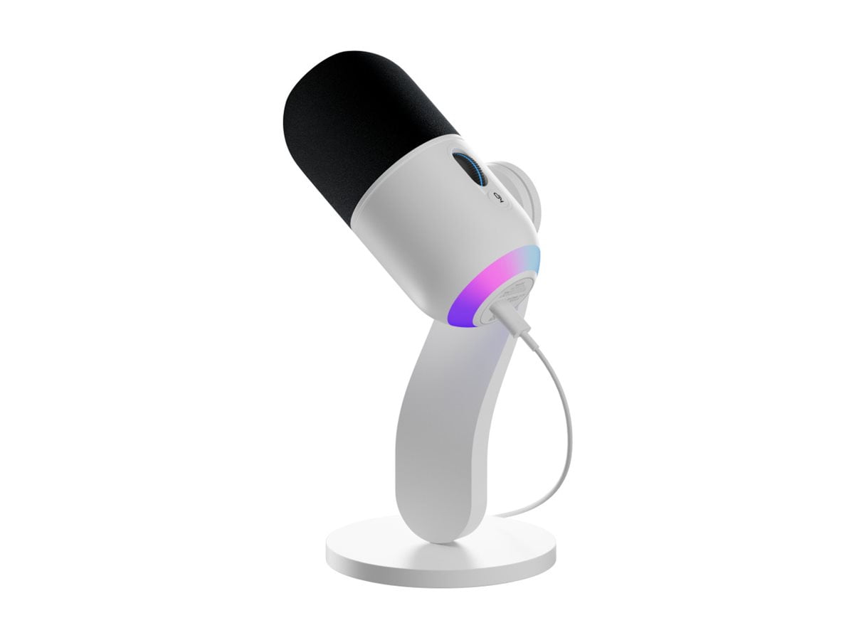 Logitech G - Yeti GX Dynamic RGB Gaming Microphone with LIGHTSYNC, USB Mic for Streaming, Supercardioid, USB Plug and Play for Pc/Mac - off White - Serious Techies