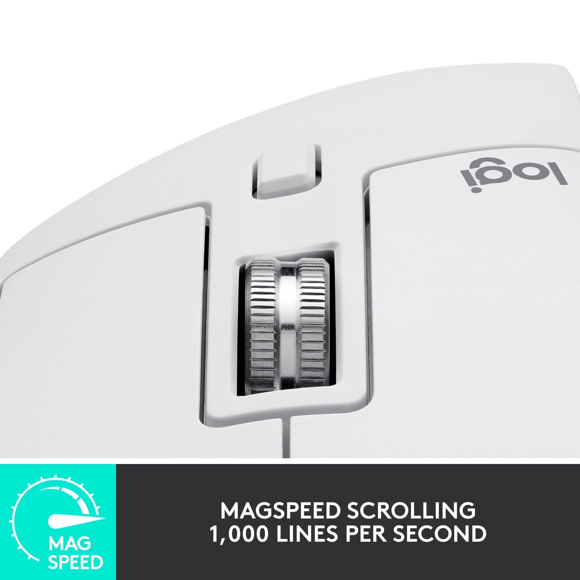 Master Series MX Master 3S Performance Wireless Mouse, Usb-A to USB-C, Pale Gray - Serious Techies