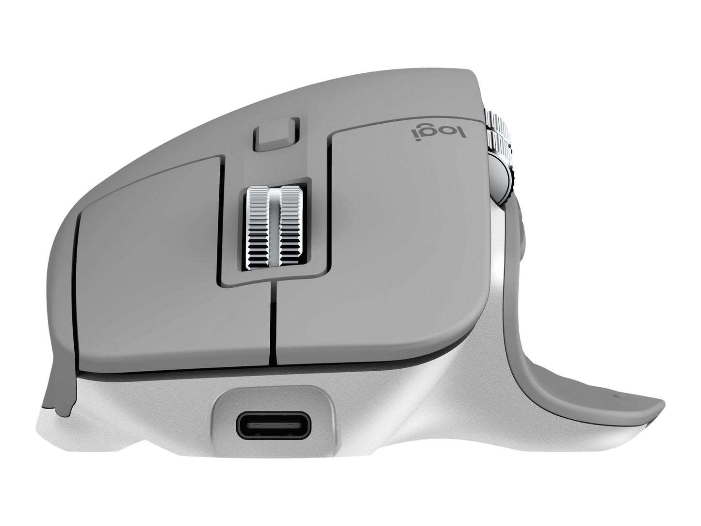 MX Master 3 Wireless Computer Mouse, 7 Buttons, 2.4Ghz, Bluetooth, Mid Gray - Serious Techies