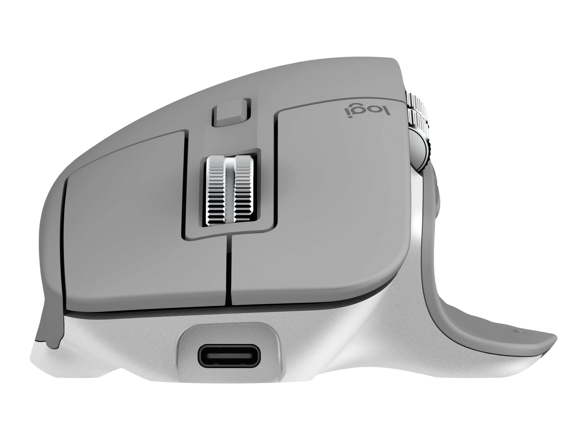 MX Master 3 Wireless Computer Mouse, 7 Buttons, 2.4Ghz, Bluetooth, Mid Gray - Serious Techies