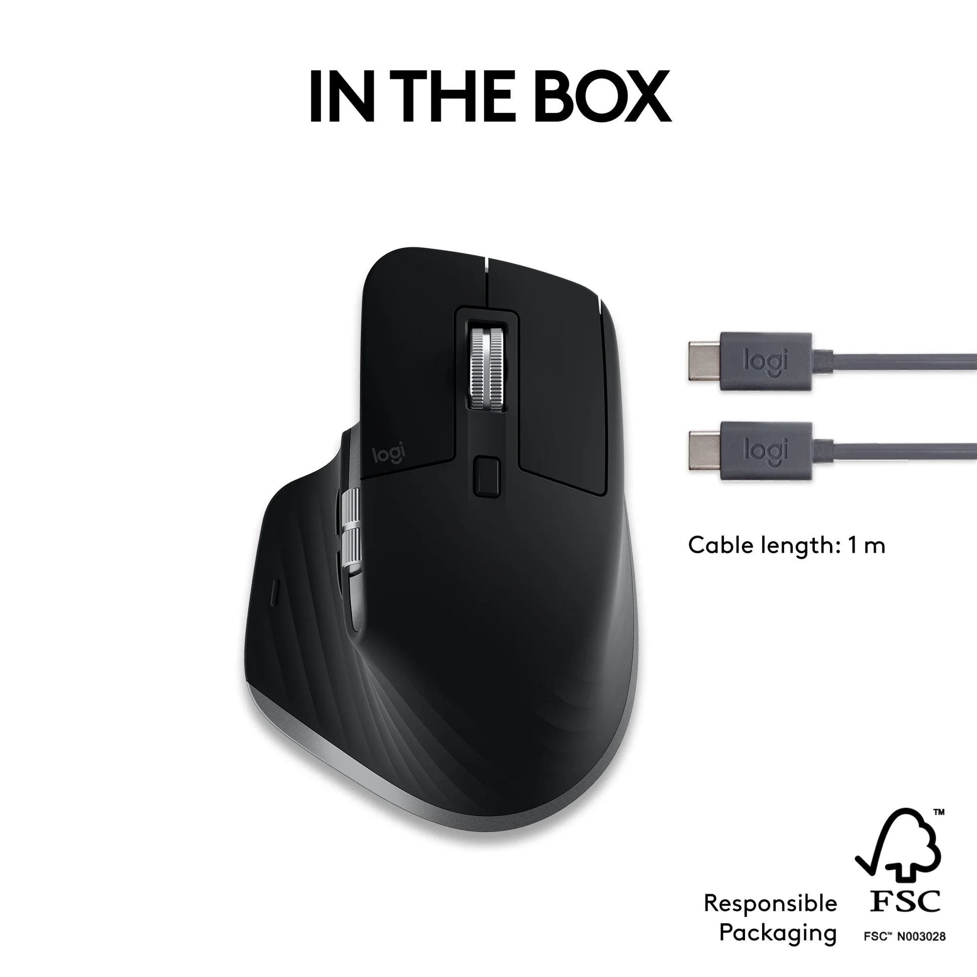 MX Master 3S for Mac Performance Wireless Mouse, Space Gray, Space Gray - Serious Techies