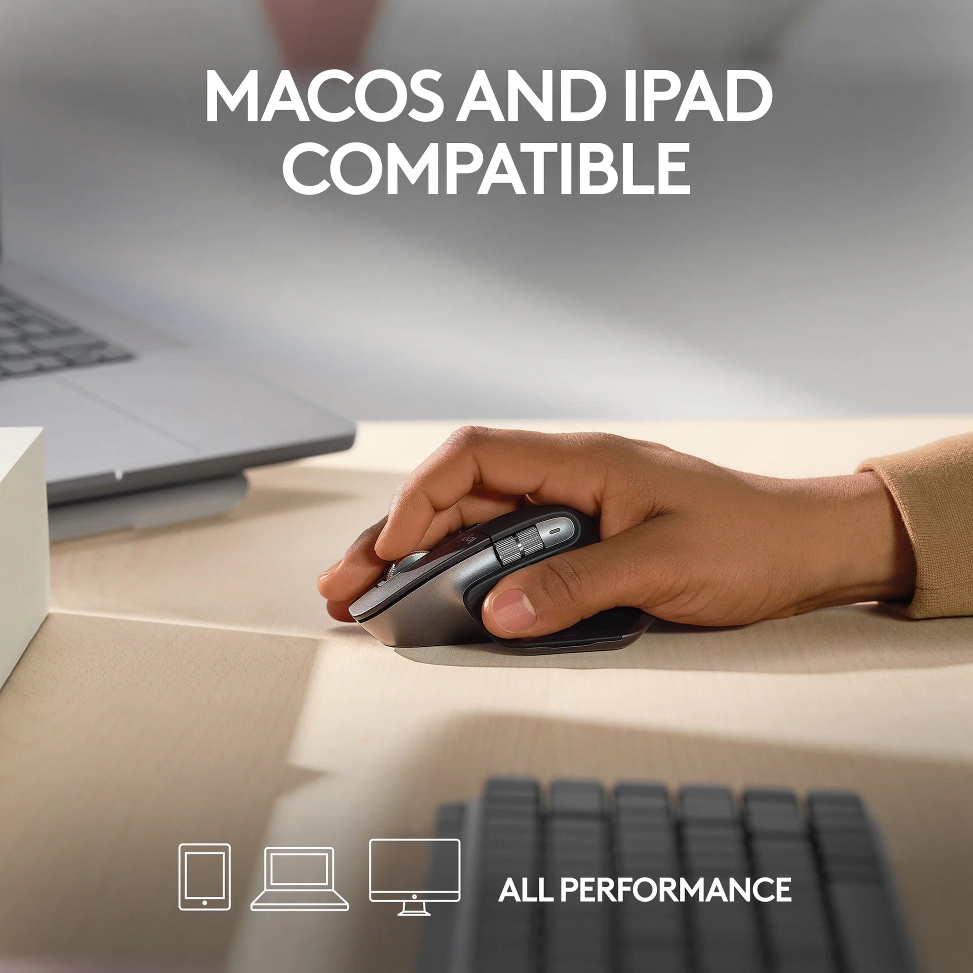 MX Master 3S for Mac Performance Wireless Mouse, Space Gray, Space Gray - Serious Techies