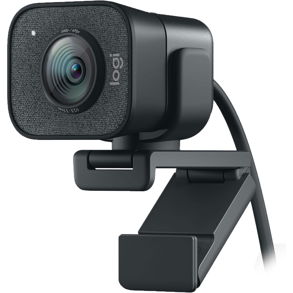 Logitech - Streamcam plus Webcam with Tripod Mount (Graphite), 1080P - Serious Techies