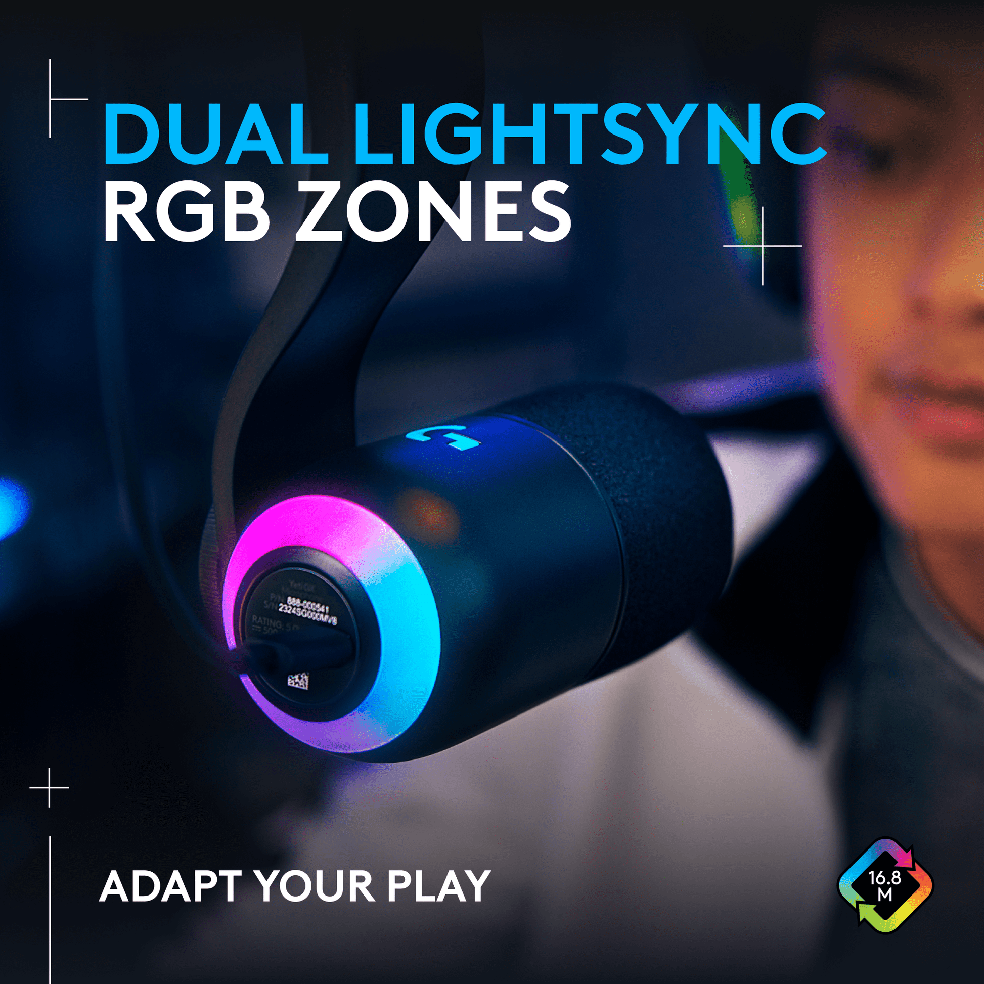 Logitech - Yeti GX Wired Super cardioid Dynamic Gaming Microphone with LIGHTSYNC RGB Lights, Black - Serious Techies