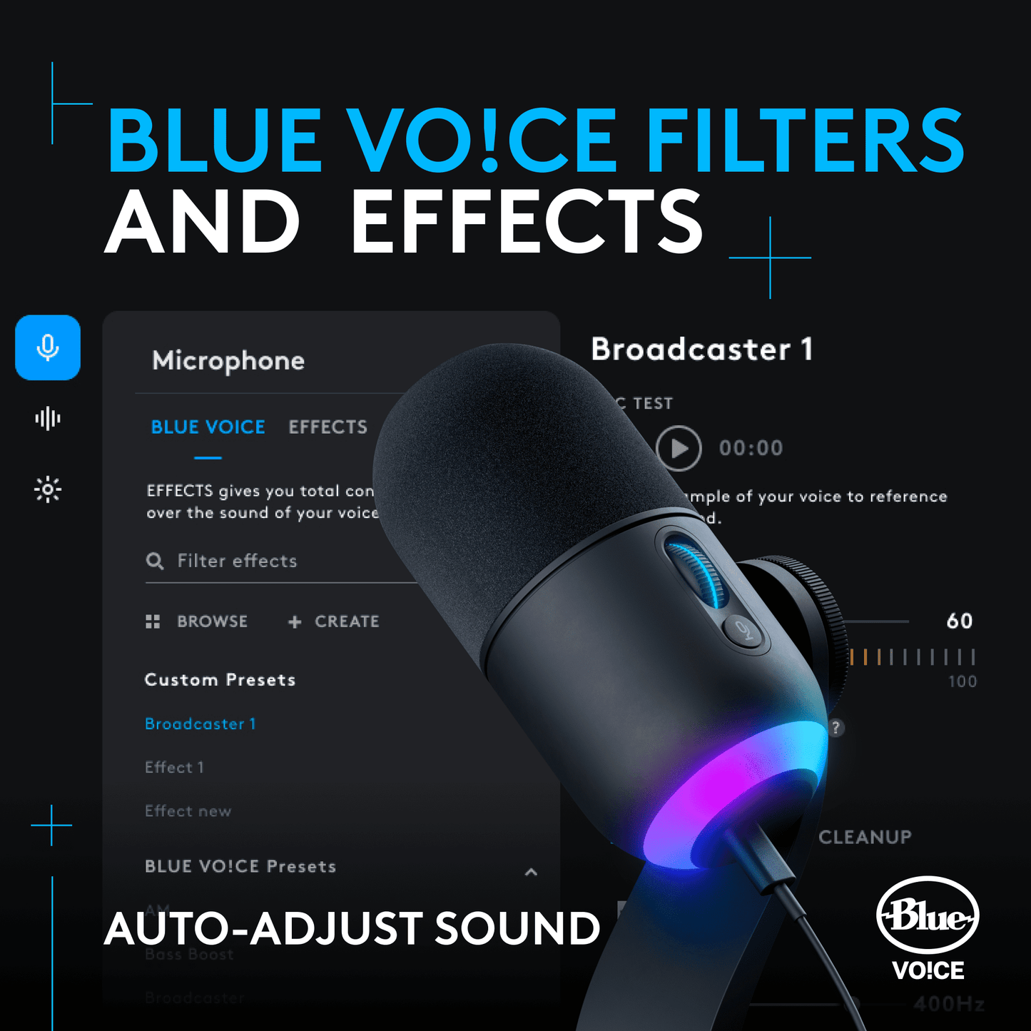 Logitech - Yeti GX Wired Super cardioid Dynamic Gaming Microphone with LIGHTSYNC RGB Lights, Black - Serious Techies