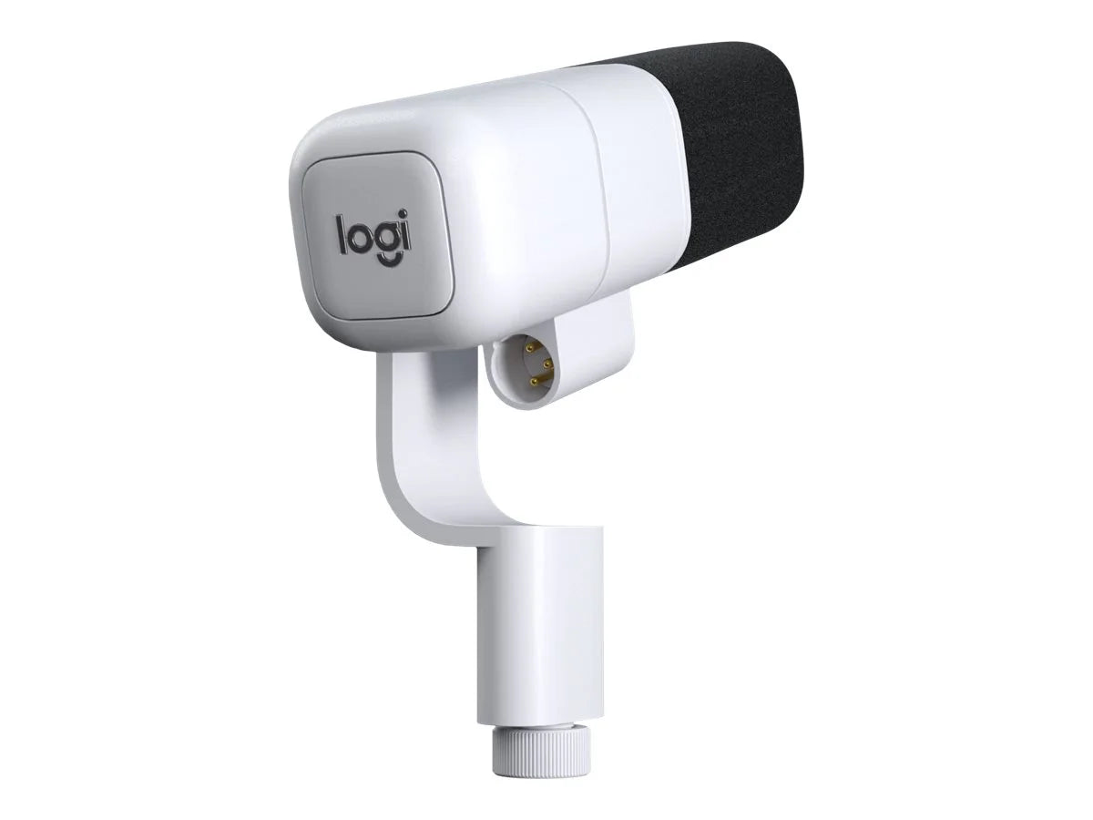 Logitech - Blue Sona Active Dynamic XLR Broadcast Microphone - Off-White - Microphone - Off-White - Serious Techies