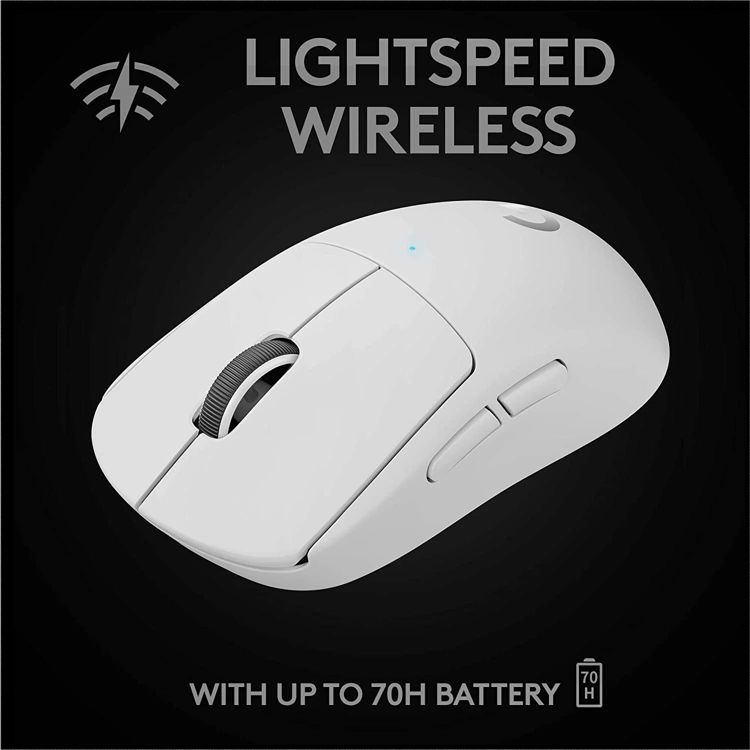 910-005940 G Pro X Superlight Wireless Gaming Mouse White - Serious Techies