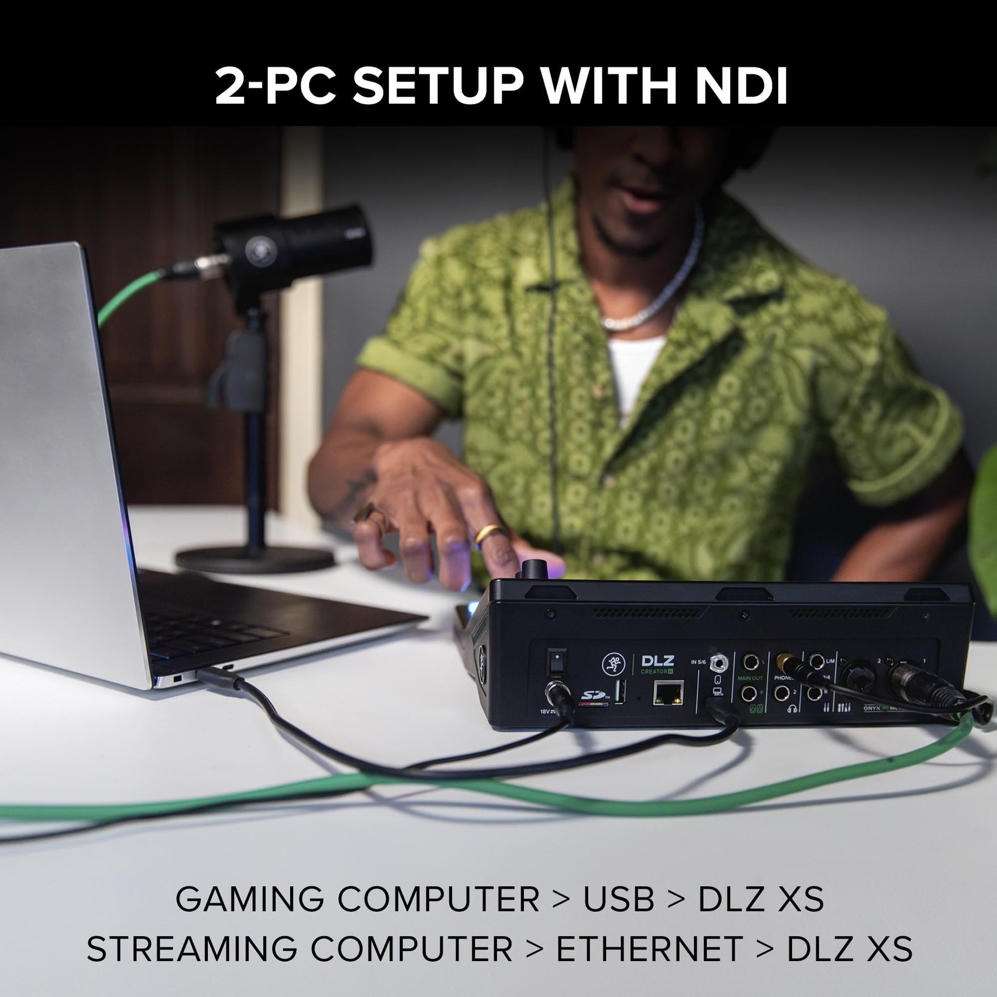 Mackie - DLZ Creator XS Compact 6-Channel Digital Mixer - Serious Techies