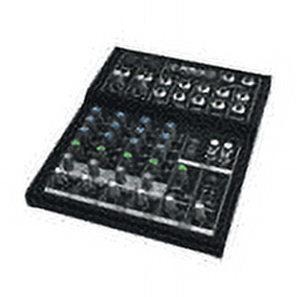  Mackie - Mix8 Durable Recording Studio 8 Channel Compact Mixer with 3 Band EQ - Serious Techies
