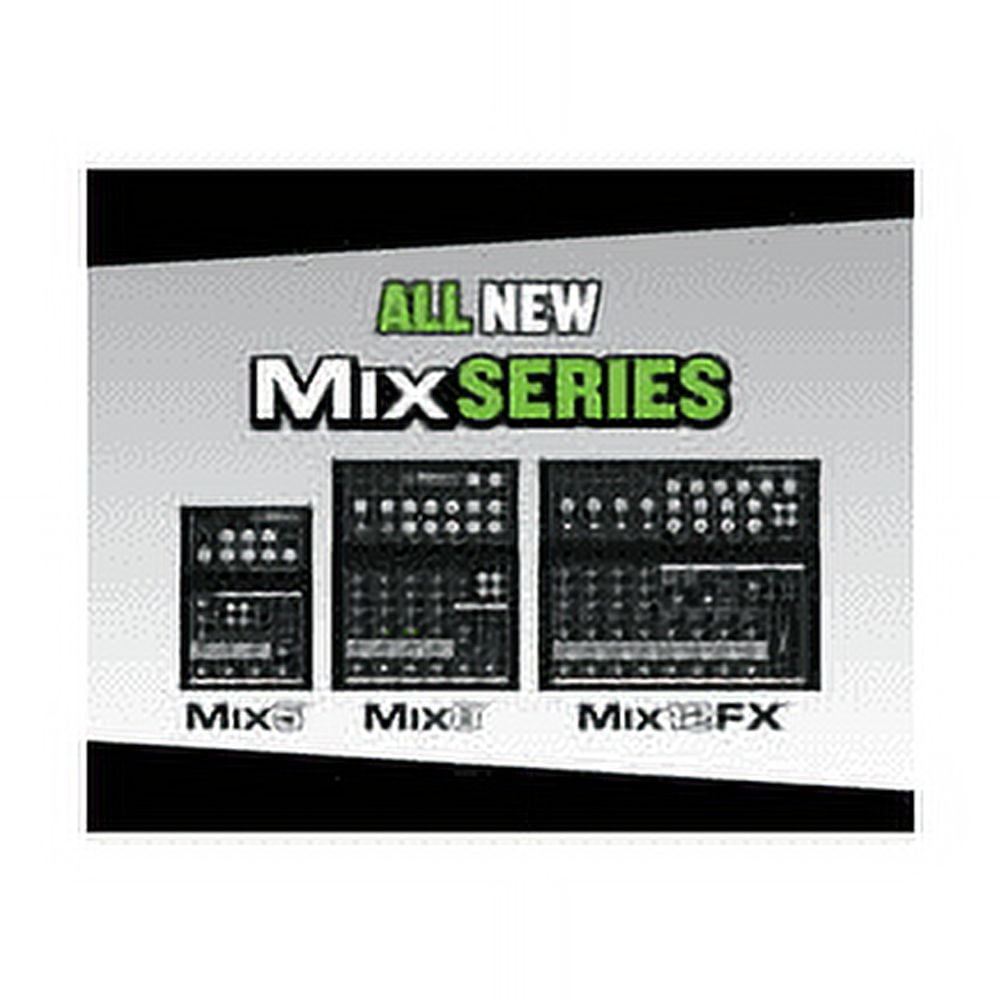  Mackie - Mix8 Durable Recording Studio 8 Channel Compact Mixer with 3 Band EQ - Serious Techies