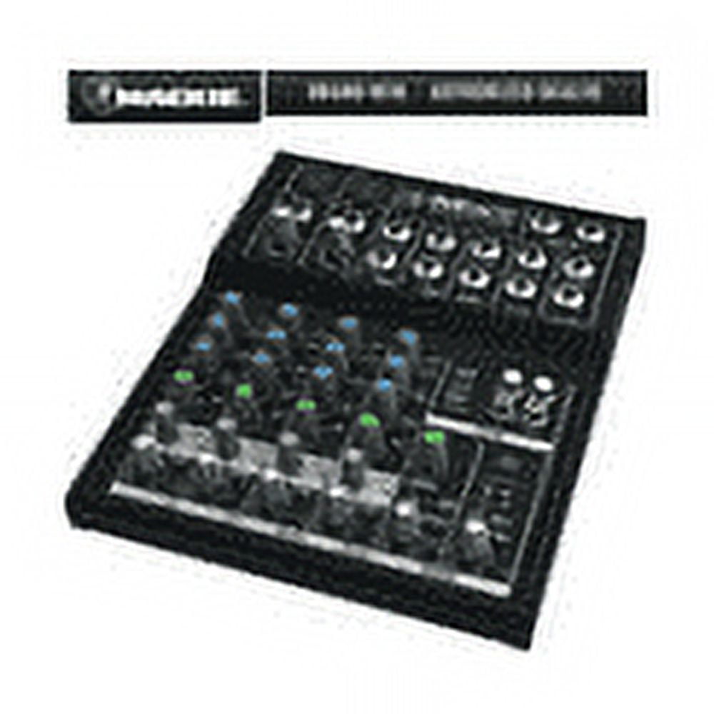  Mackie - Mix8 Durable Recording Studio 8 Channel Compact Mixer with 3 Band EQ - Serious Techies