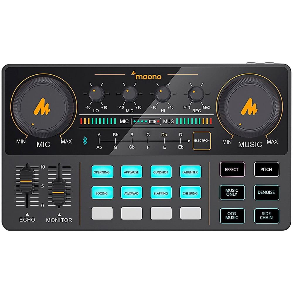 Maono - CASTER Lite Portable All-In-One Podcast Production Studio - Serious Techies