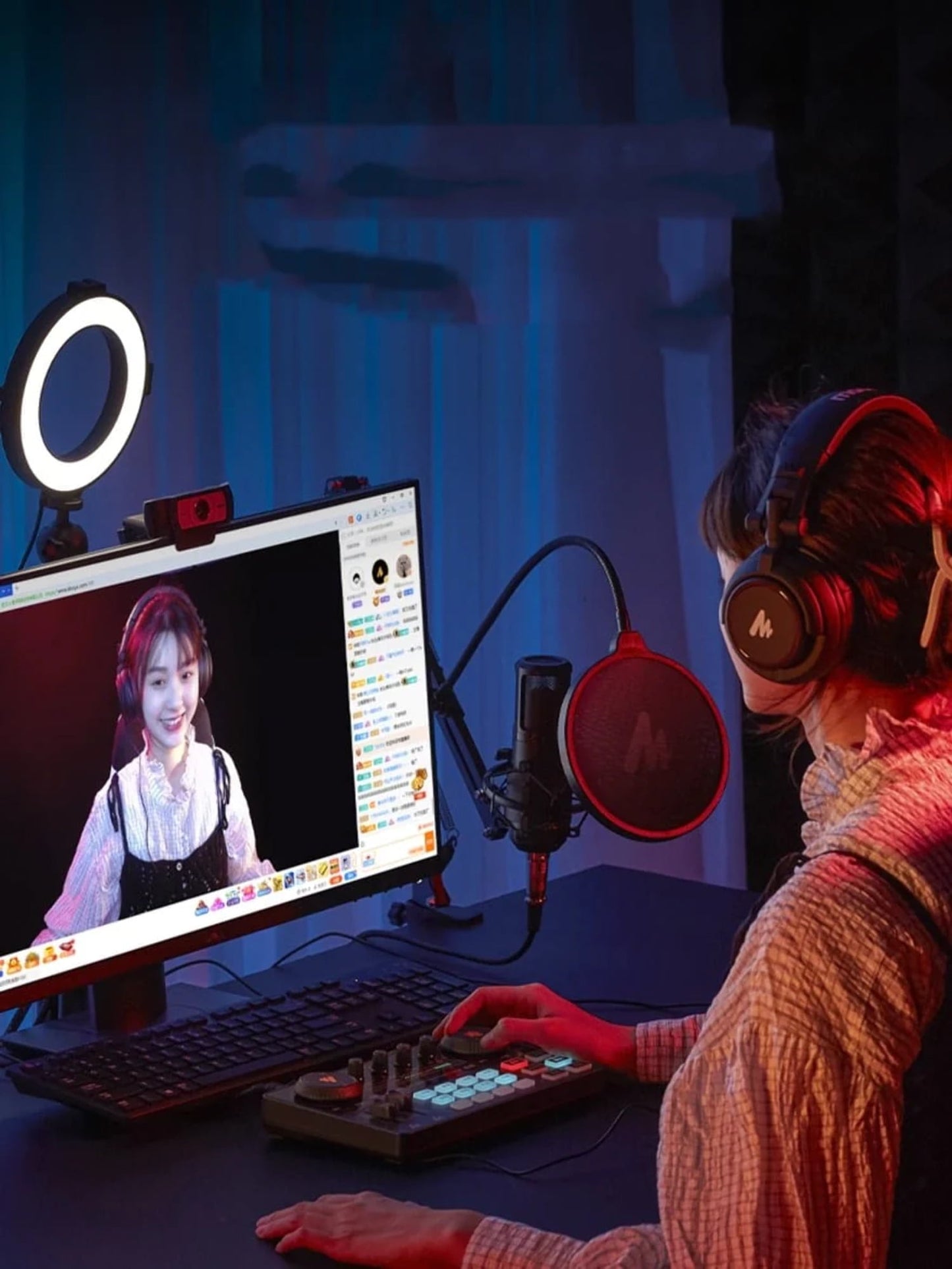Maono - CASTER Lite Portable All-In-One Podcast Production Studio - Serious Techies