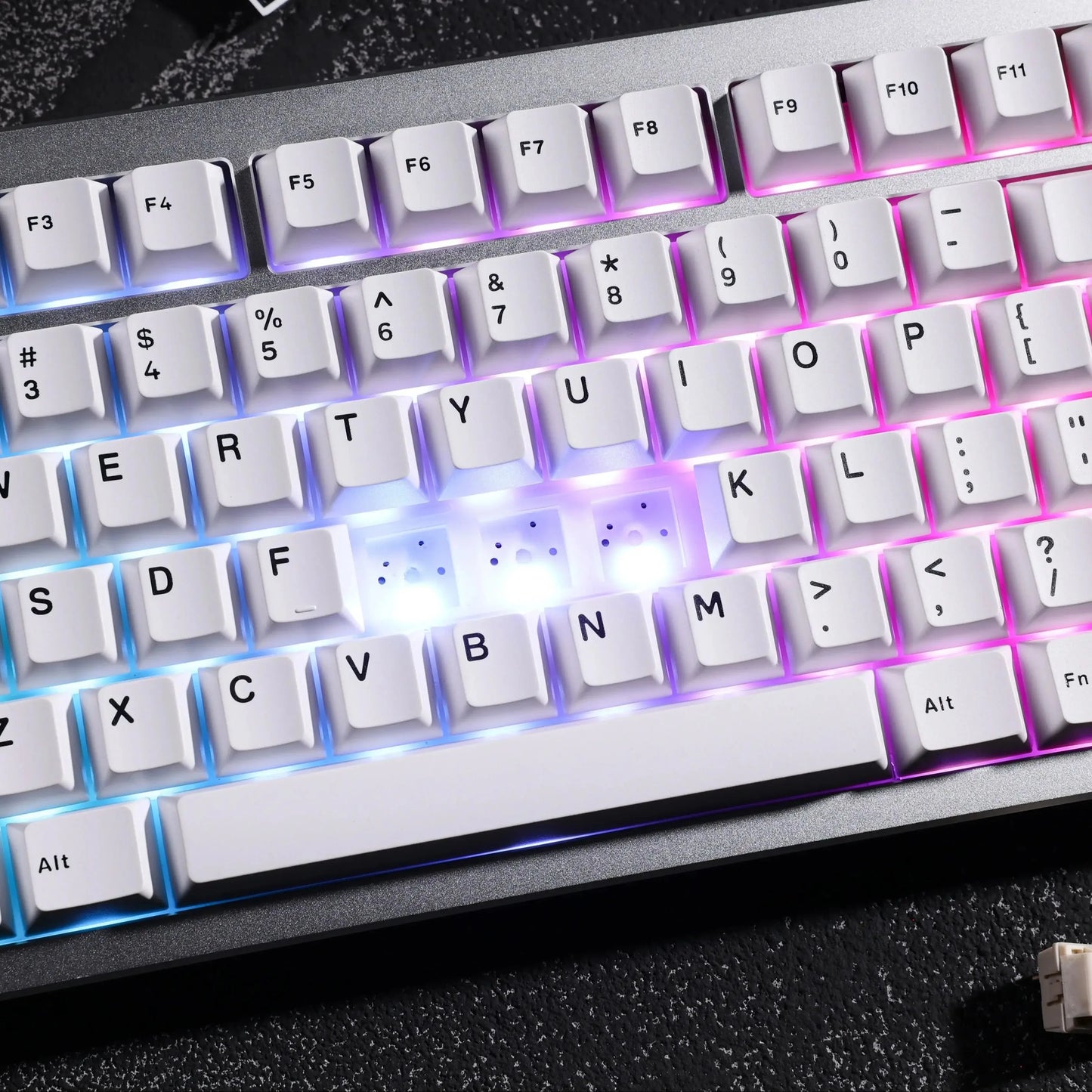 MCHOSE - GX87 V2 Mechanical Keyboard 87Keys 80% Layout 220 Mesh CNC Aluminum Shell Customized Hifi Switch Quick Realease Structure - Serious Techies