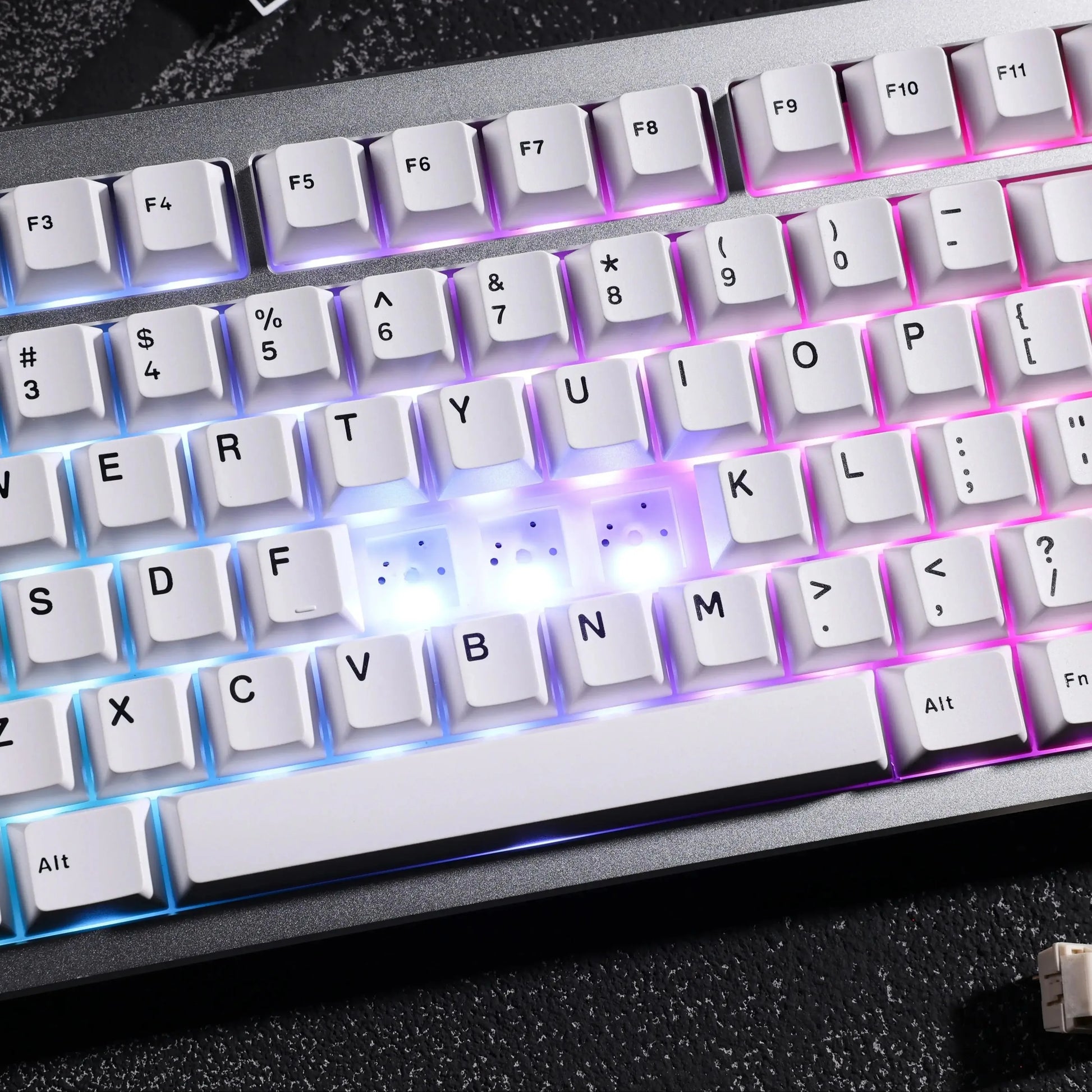 MCHOSE - GX87 V2 Mechanical Keyboard 87Keys 80% Layout 220 Mesh CNC Aluminum Shell Customized Hifi Switch Quick Realease Structure - Serious Techies