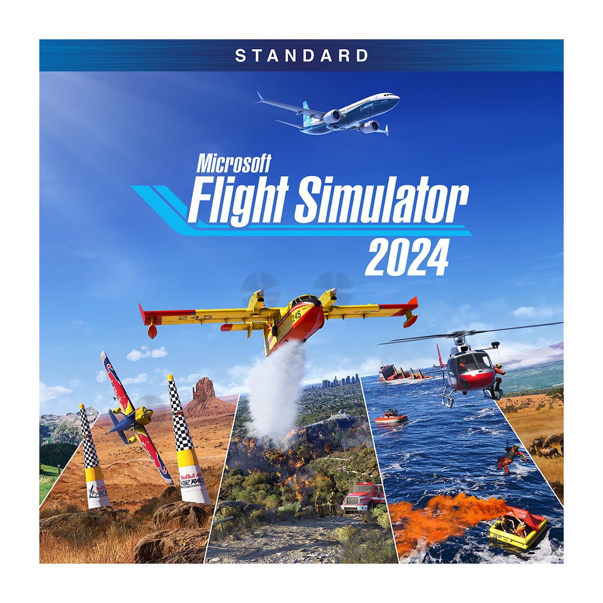 Microsoft - Flight Simulator 2024: Standard Edition - Xbox Series X|S, Windows 10 [Digital] - Serious Techies