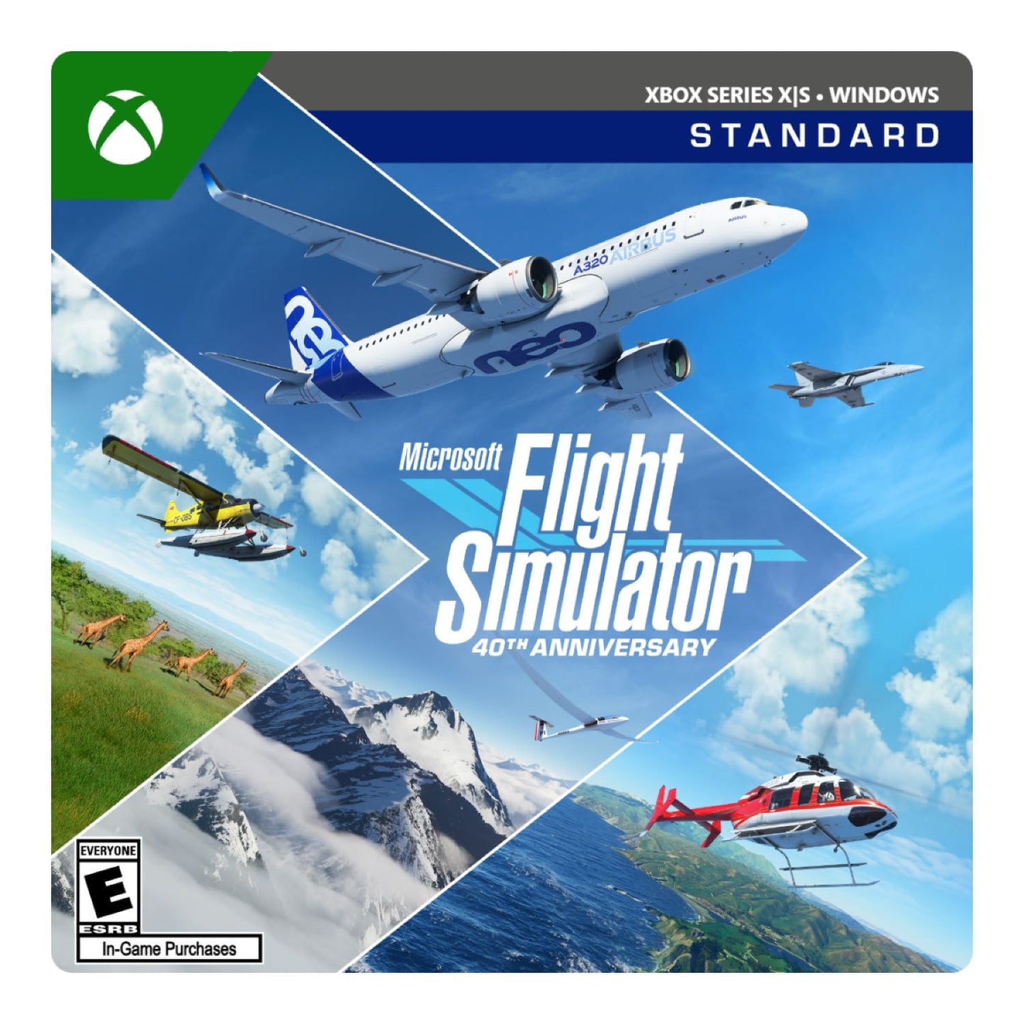 Microsoft - Flight Simulator 40Th Anniversary - Xbox Series X|S, Windows 10 [Digital] - Serious Techies