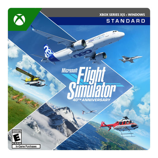 Microsoft - Flight Simulator 40Th Anniversary - Xbox Series X|S, Windows 10 [Digital] - Serious Techies