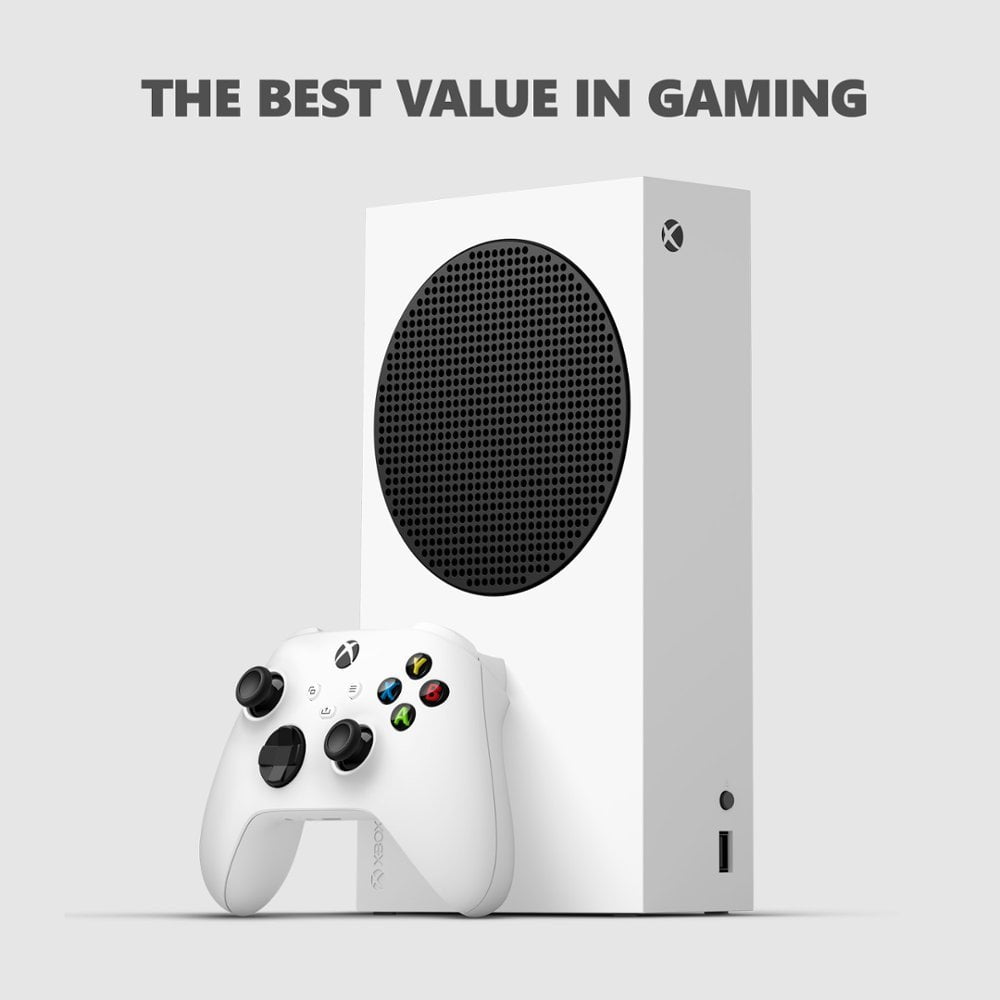 Xbox Series - Series S, 512GB SSD, All Digital Gaming Console, Robot White - Serious Techies