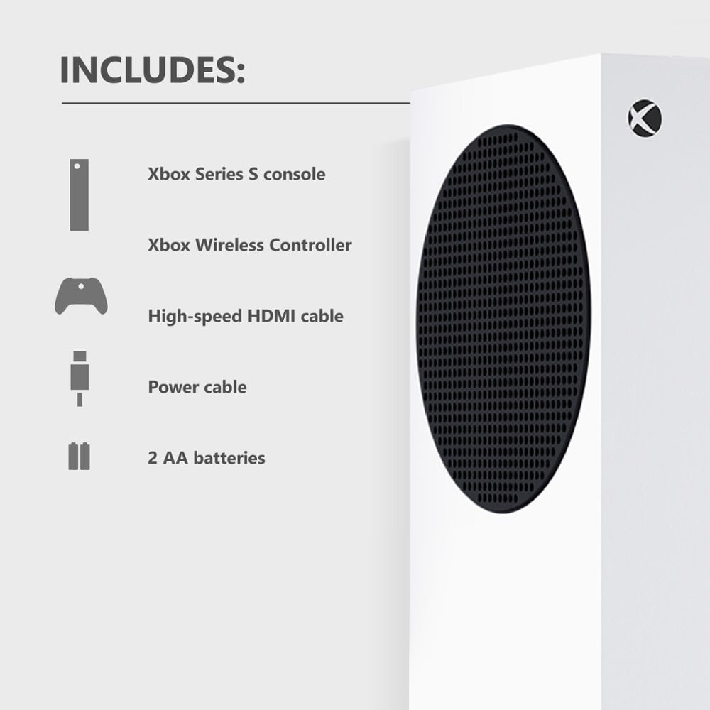 Xbox Series - Series S, 512GB SSD, All Digital Gaming Console, Robot White - Serious Techies