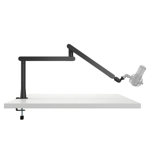 Mount-It! - Premium Microphone Boom Arm for Podcasts, Meetings, Recordings - Serious Techies
