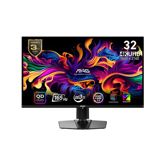 MSI - 32" 165 Hz OLED UHD Gaming Monitor MAG 321UP QD-OLED - Serious Techies