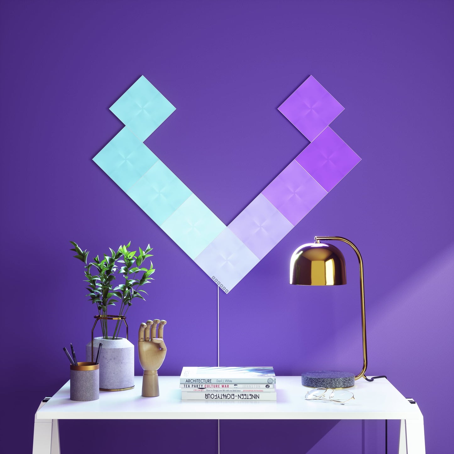 Nanoleaf - Canvas Expansion Pack - 4 Light Panels - White Finish - Multicolor - Serious Techies