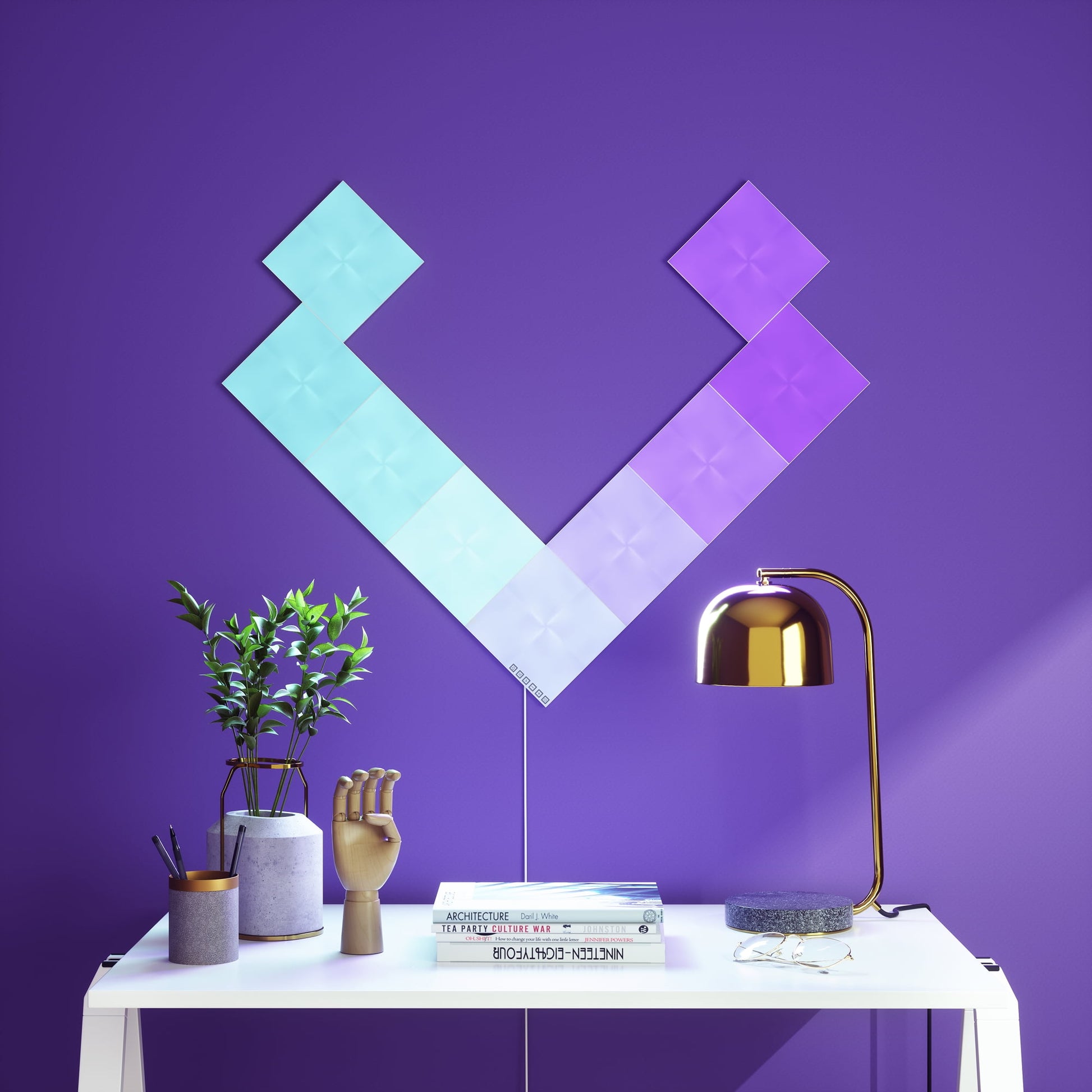 Nanoleaf - Canvas Expansion Pack - 4 Light Panels - White Finish - Multicolor - Serious Techies