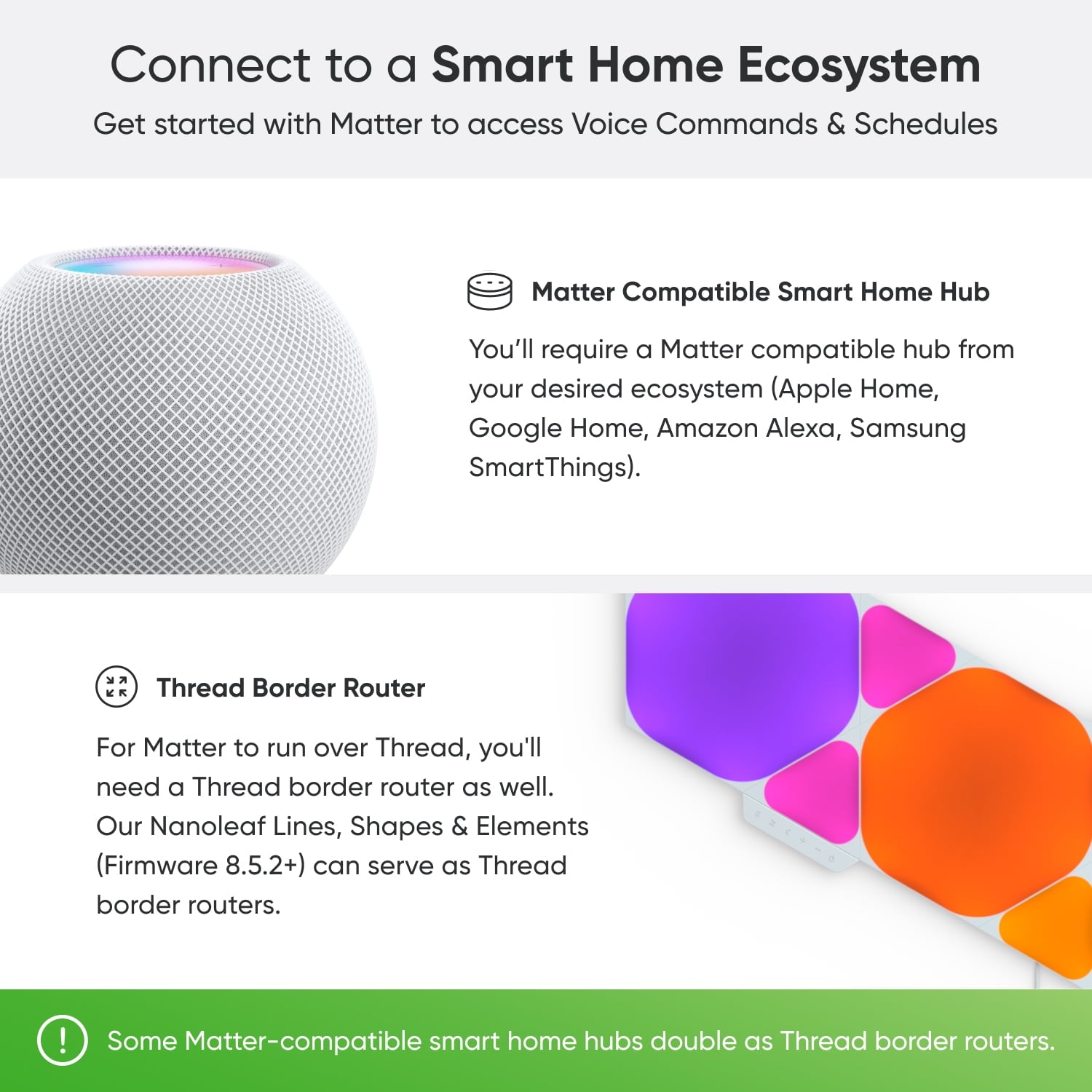 Nanoleaf - Essentials Matter 40" Smart LED Lightstrip (1M) Expansion Pack - White and Color, Flexible and Trimmable - Serious Techies