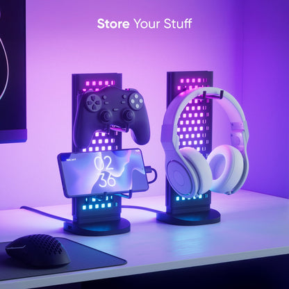 Nanoleaf - Pegboard Desk Dock (1Pk) - Serious Techies