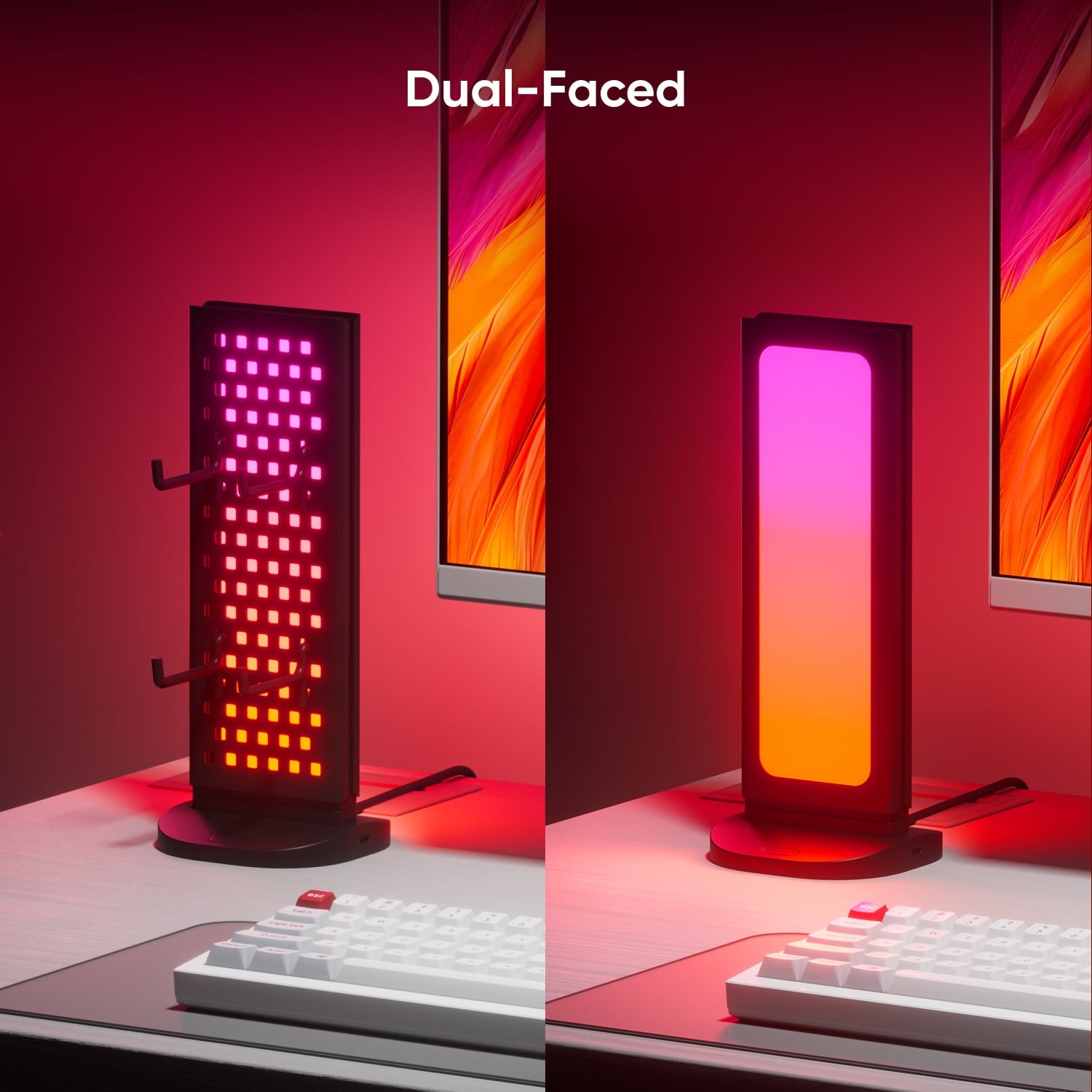 Nanoleaf - Pegboard Desk Dock (1Pk) - Serious Techies