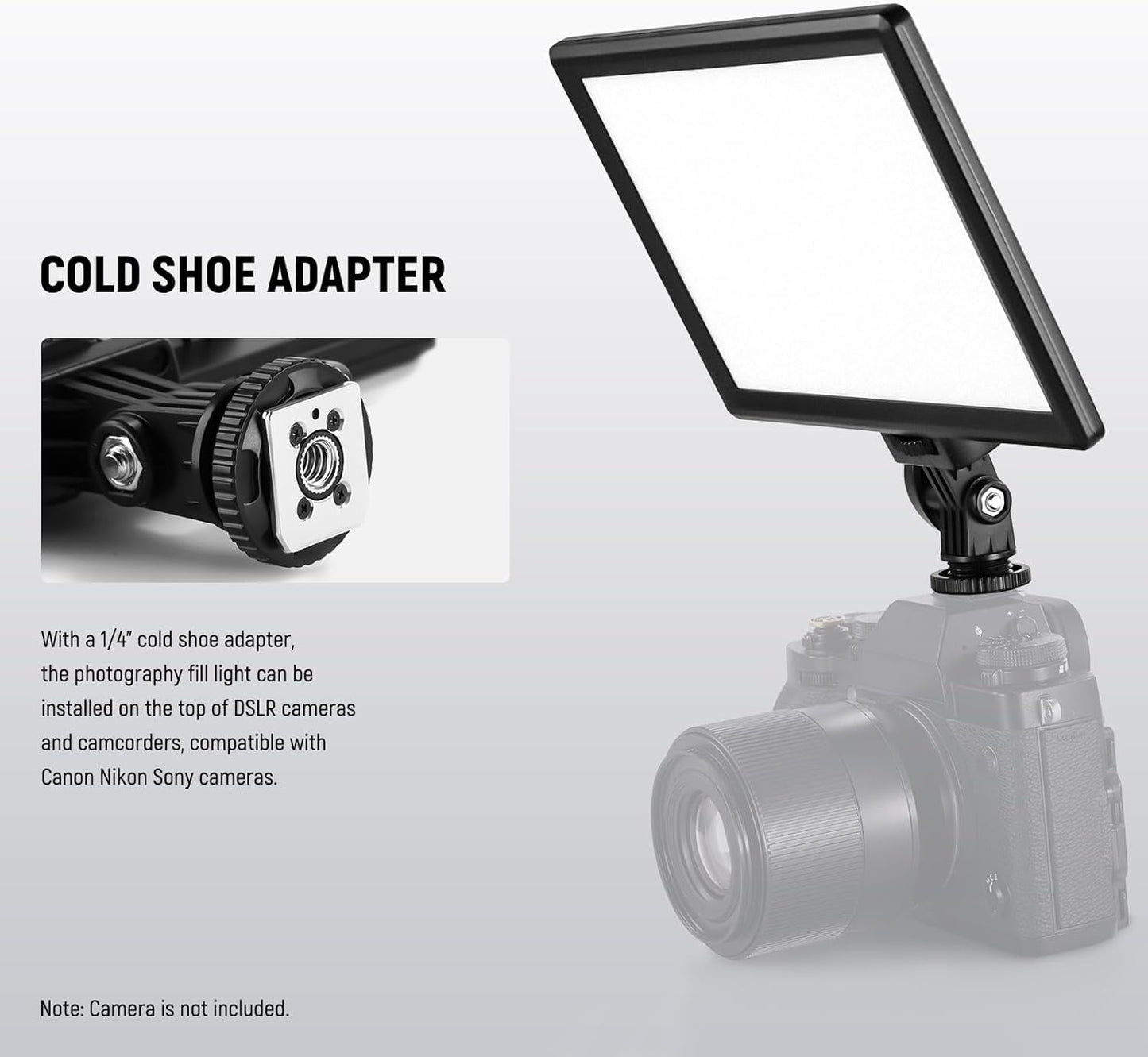 Neewer - NL288 LED Video Light with 2.4G Remote, 45W 4800Lux 3200K-5600K CRI 97+ Dimmable Bi-Color 18" Soft Light Panel for Photography Youtube Live Stream Game Zoom Meeting(Battery Not Included) - Serious Techies