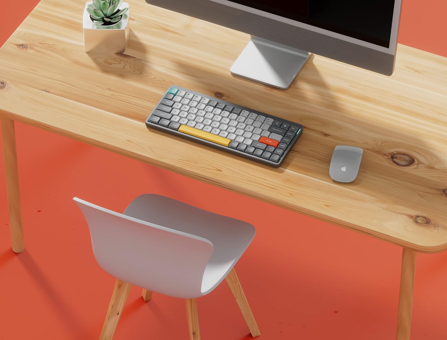 Nuphy - Air75 Mechanical Keyboard, 75% Low Profile Wireless Keyboard, Supports Bluetooth 5.0, 2.4G and Wired Connection, Compatible with Windows and Mac OS Systems-Gateron Brown Switch - Serious Techies